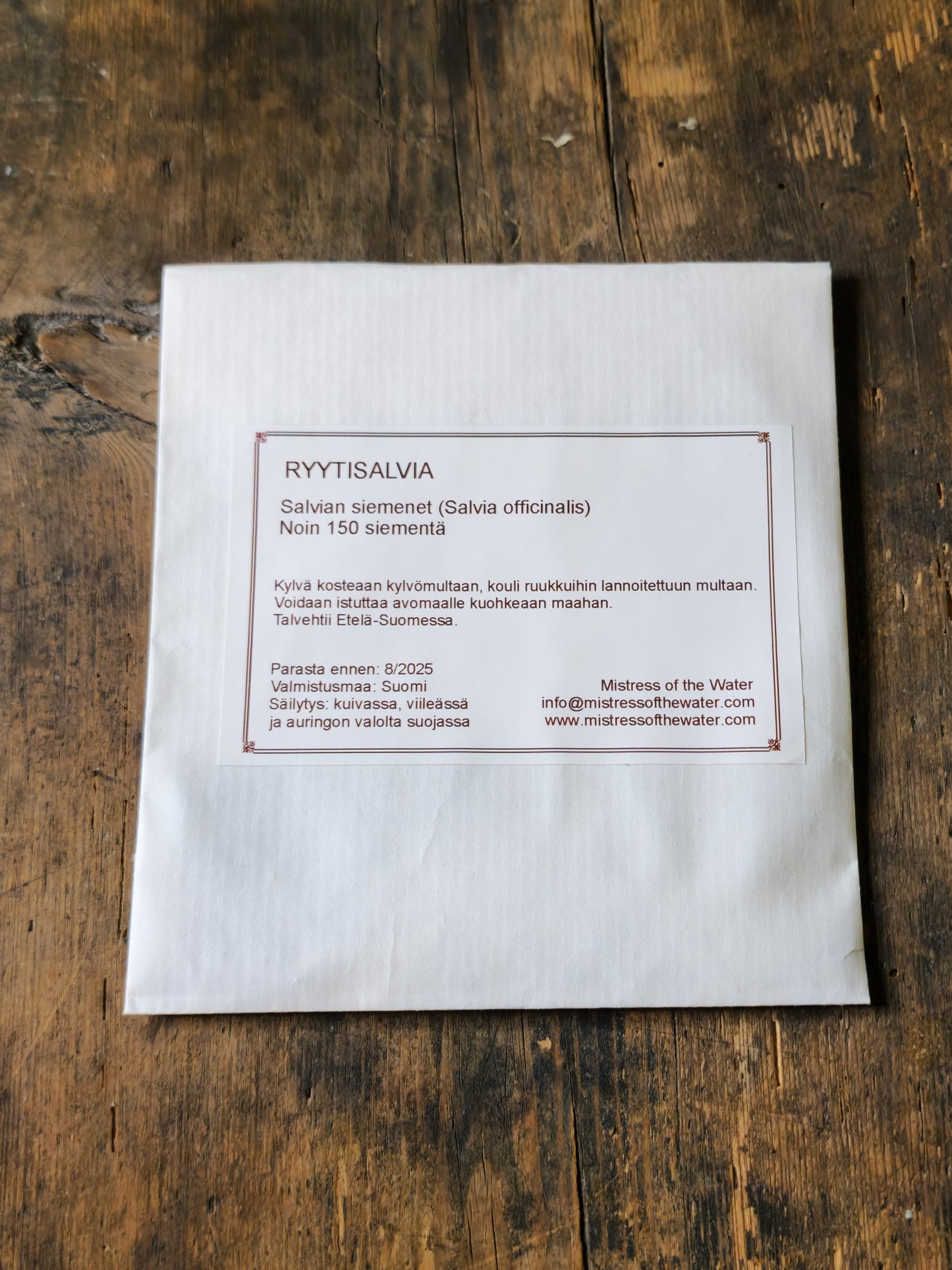 Ryytisalvian siemenet